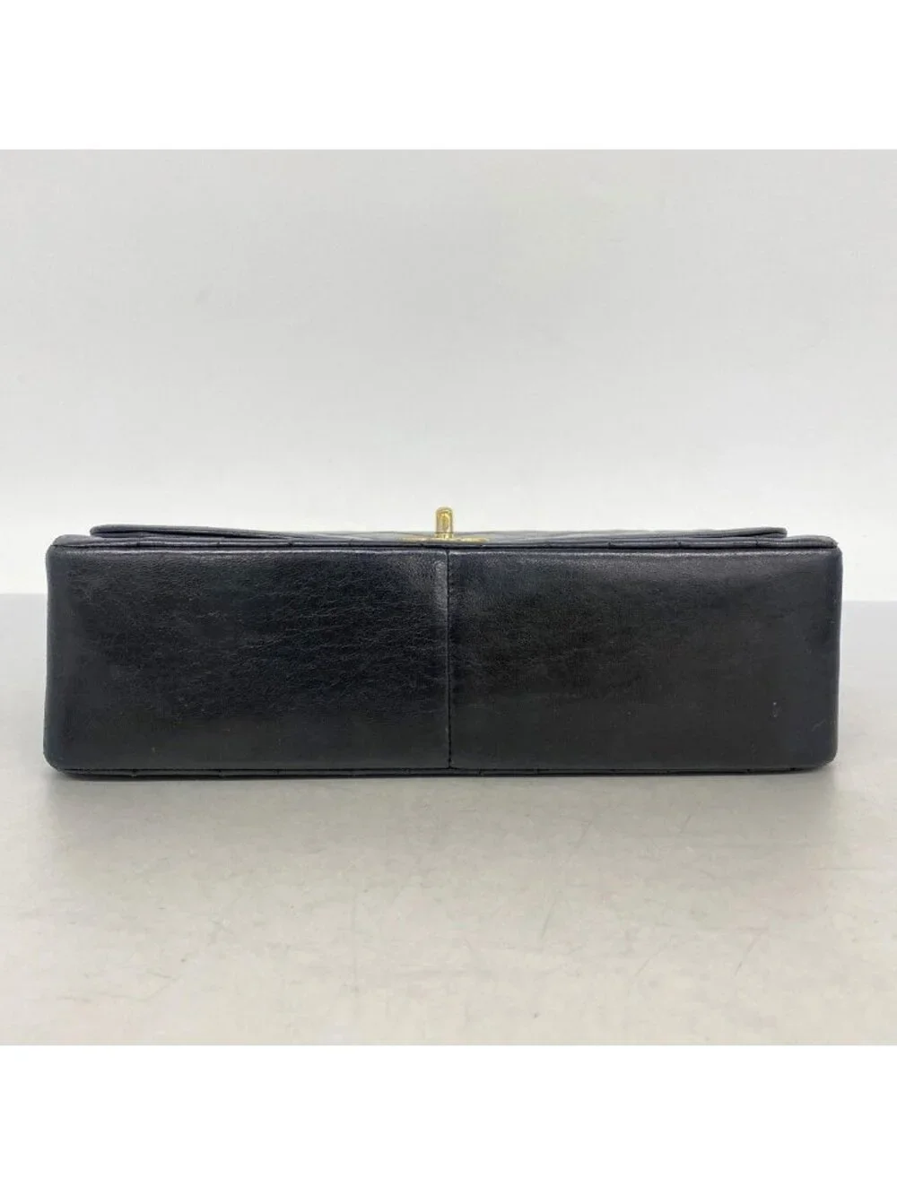 Chanel Shoulder Bag Diana Lambskin Black Gold